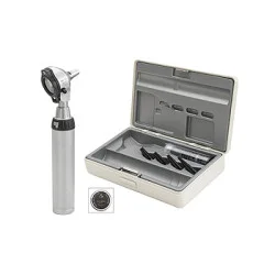 Otoskop HEINE BETA 200 F.O. LED, mit USB Ladegriff, Kabel, Netzteil, Tips