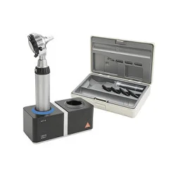 Otoskop HEINE BETA 400 F.O. LED, mit Ladegriff, Ladegerät