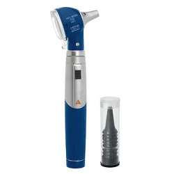 Otoskop HEINE mini 3000 LED F.O., 2,5V mit Batteriegriff, Einweg-Tips