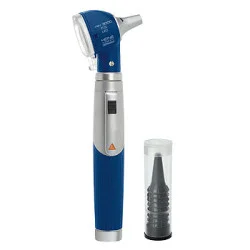 Otoskop HEINE mini 3000 LED F.O., 2,5V, mit Ladegriff, Einweg-Tips