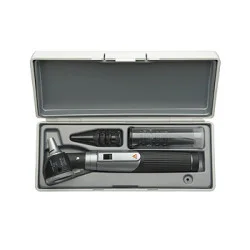 Otoskop HEINE mini 3000 LED F.O., 2,5V, mit Batteriegriff, Tips, Etui