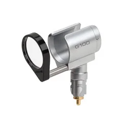 Geschlitztes Kopfstück mit Schwenklupe