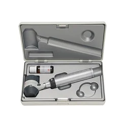 Dermatoskop HEINE DELTA 20 T LED, mit USB-Ladegriff, Kabel, Netzteil, Etui