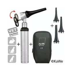 Otoskop EUROLIGHT VET C30 OP inkl. 3 Vet Dauer-Ohrtrichter