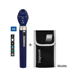 Ophthalmoskop PICCOLIGHT E56, 2,5 V, Blaufilter, USA-Version