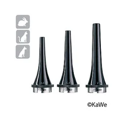 Dauer-Ohrtrichter, EUROLIGHT VET-Set, d=4,0mm, 5,0mm, 7,0mm