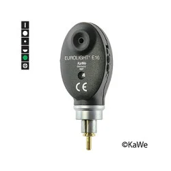 Ophthalmoskop-Kopf EUROLIGHT E16, allein, EU-Version, mit 6 Blenden