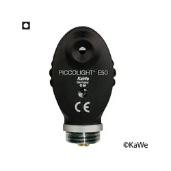 Ophthalmoskop-Kopf PICCOLIGHT E50, 2,5V, mit 1 Blende