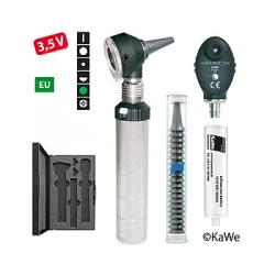 Diagnostik-Set, Otoskop COMBILIGHT F.O.30 und Ophthalmoskop E36 3,5V mit Zubehör