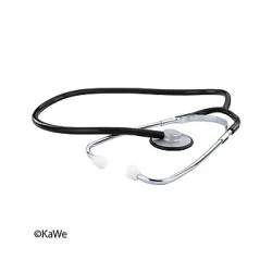Single Flachkopf-Stethoskop, Aluminium