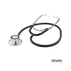 Double Doppelkopf-Stethoskop, umschaltbar, Aluminium, 58 cm