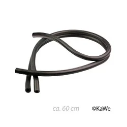 Doppelschlauch schwarz, 60 cm
