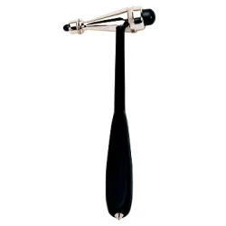 Trömner Reflexhammer, leicht, ohne Pinsel ohne Nadel, mit schwarzem Kunststoffgriff