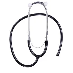 Ohrbügel aus Aluminium mit Schlauch, für LuxaScope Sonus Flat Flex Stethoskop