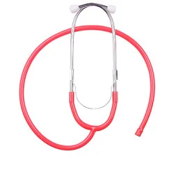 Ohrbügel aus Aluminium mit Schlauch, für LuxaScope Sonus Flat Flex Stethoskop