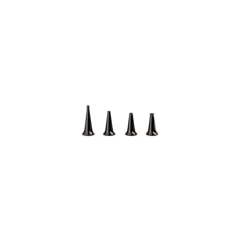 Dauergebrauchs-Tips Set, HEINE, schwarz, 2,4 - 5mm