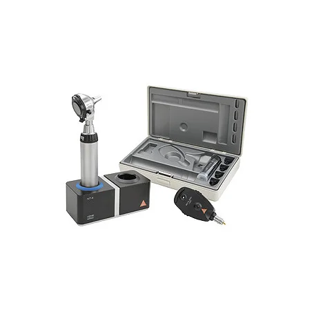 Diagnostik Set HEINE BETA 400 F.O. LED, mit Ladegriff, Ladegerät