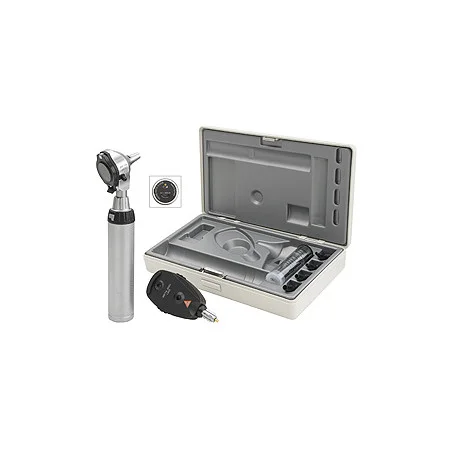 Diagnostik Set HEINE BETA 400 F.O. LED, mit USB Ladegriff, Kabel, Netzteil