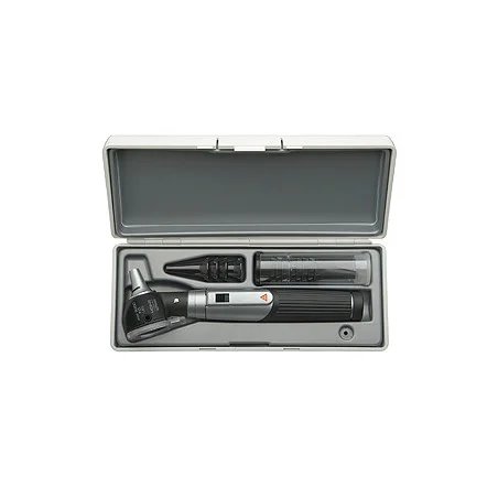 Otoskop HEINE mini 3000 LED F.O., 2,5V, mit Batteriegriff, Tips, Etui