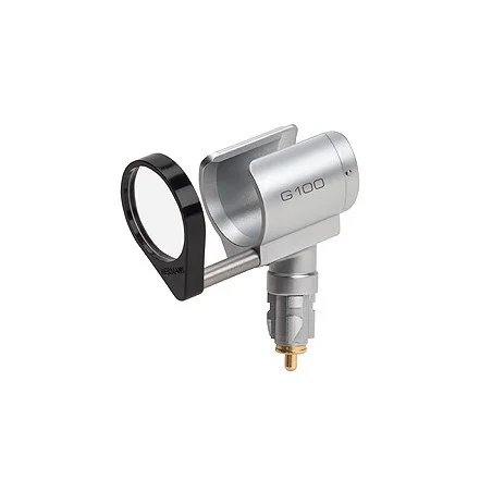 Geschlitztes Kopfstück mit Schwenklupe