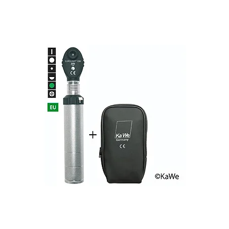Ophthalmoskop EUROLIGHT E36, 2,5 V, mit CLIC-Verschluss