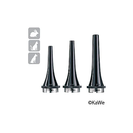 Dauer-Ohrtrichter, EUROLIGHT VET-Set, d=4,0mm, 5,0mm, 7,0mm