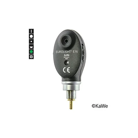 Ophthalmoskop-Kopf EUROLIGHT E16, allein, EU-Version, mit 6 Blenden