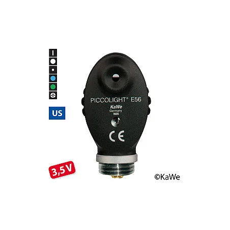 Ophthalmoskop-Kopf PICCOLIGHT E56, US-Version, night