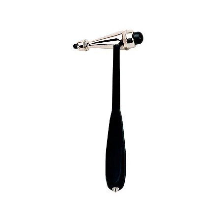 Trömner Reflexhammer, leicht, ohne Pinsel ohne Nadel, mit schwarzem Kunststoffgriff