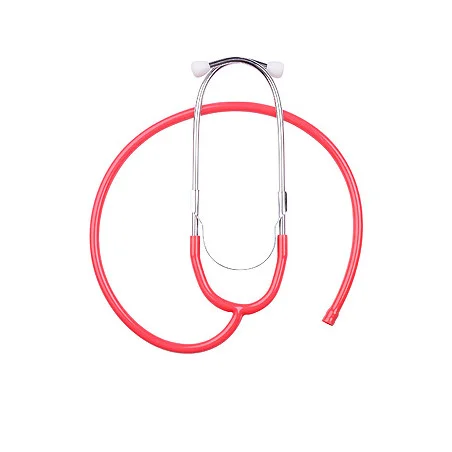 Ohrbügel aus Aluminium mit Schlauch, für LuxaScope Sonus Flat Flex Stethoskop