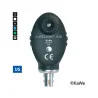 Ophthalmoskop-Kopf EUROLIGHT E36, 2,5 V, Blaufilter, USA-Version mit 6 Blenden